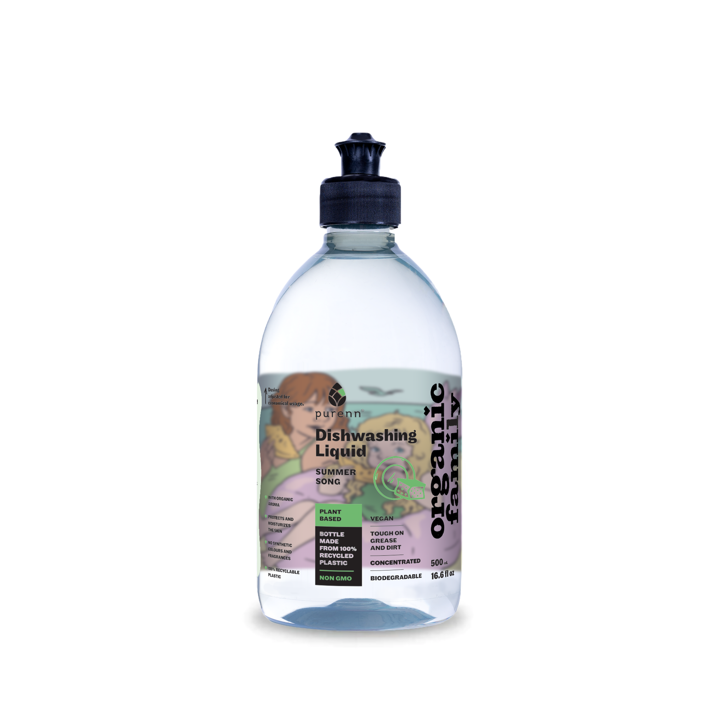 TRAUKU MAZGĀŠANAS LĪDZEKLIS AR UPEŅU AROMĀTU Summer song 500ml.