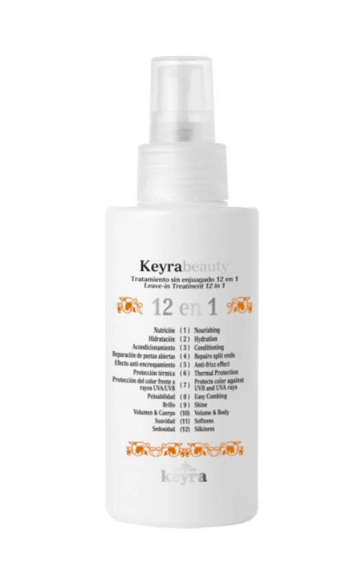 Keyra 12 IN 1 neizskalojams sprejs matiem 150ml.