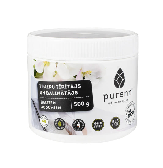 Traipu tīrītājs un balinātājs baltiem audumiem 500ml.