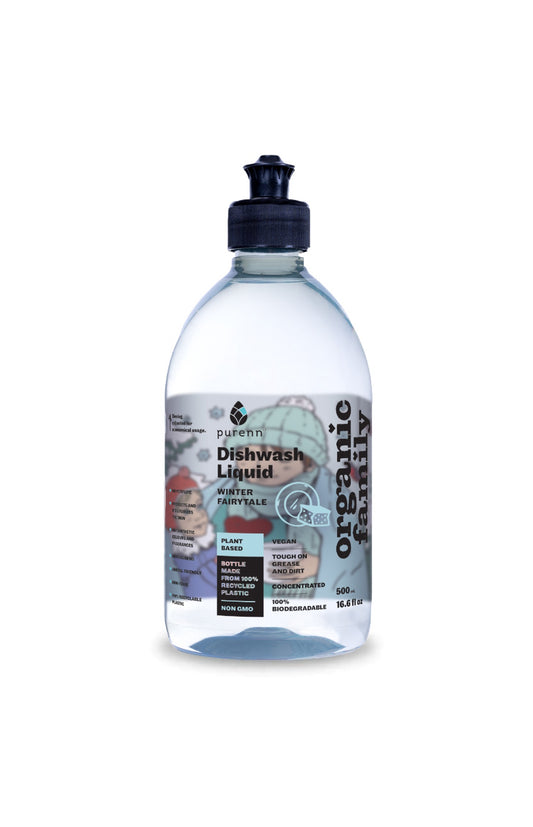 Trauku mazgāšanas līdzeklis bez aromāta. Sensitive. Winter Fairytale 500ml.