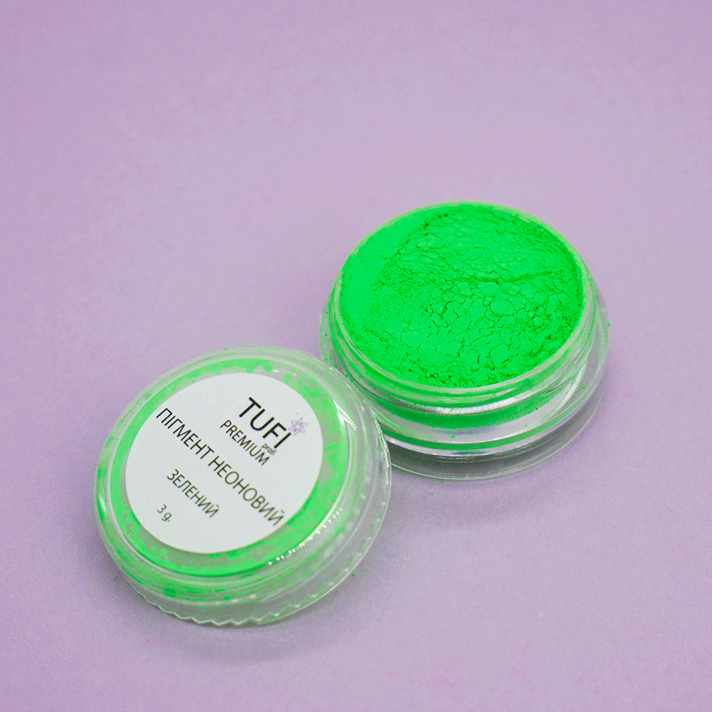 Pigments neons Zaļš.