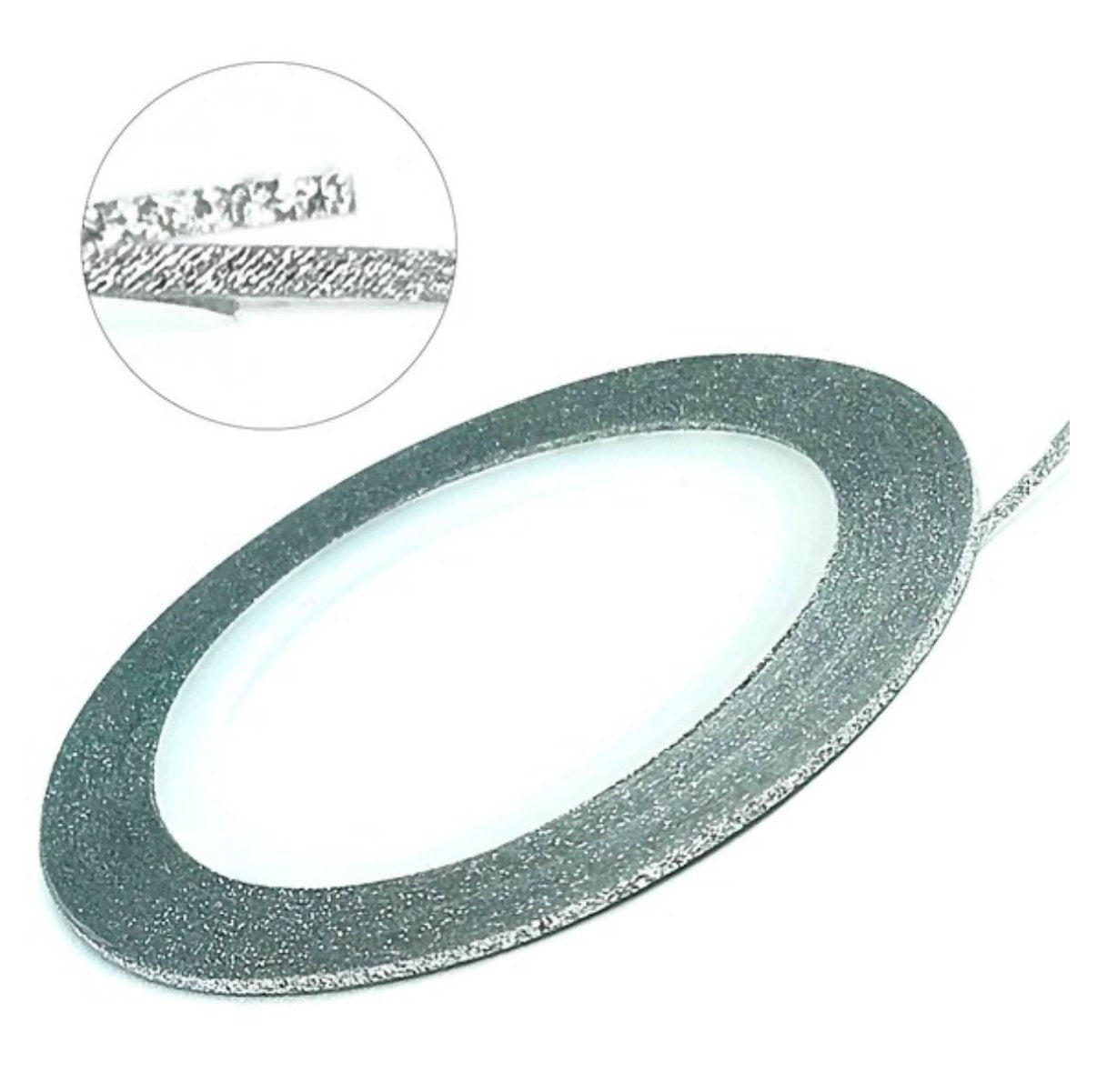 Nagu Dizaina Lenta 1mm Sudrabs | Striping Tape | ILNAIL - ilnail.com