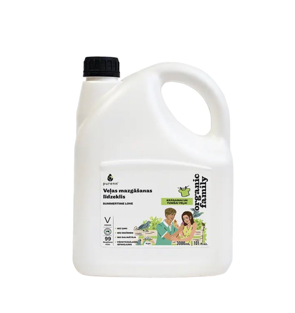 Veļas mazgāšanas līdzeklis krāsainai veļai Summertime live 3L - ilnail.com