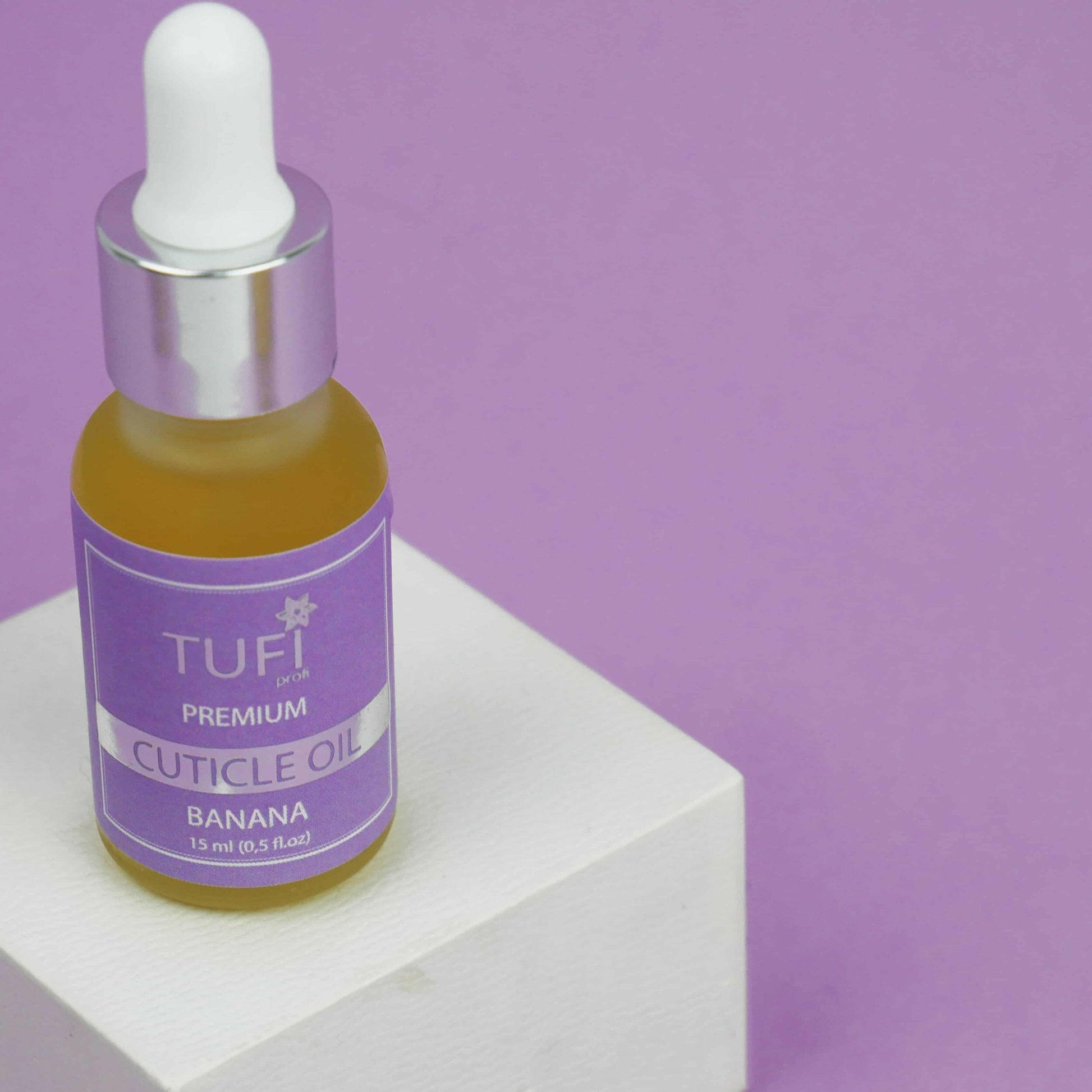 Banānu aromātisks kutikulas eļļas serums ātri mitrina un baro nagus