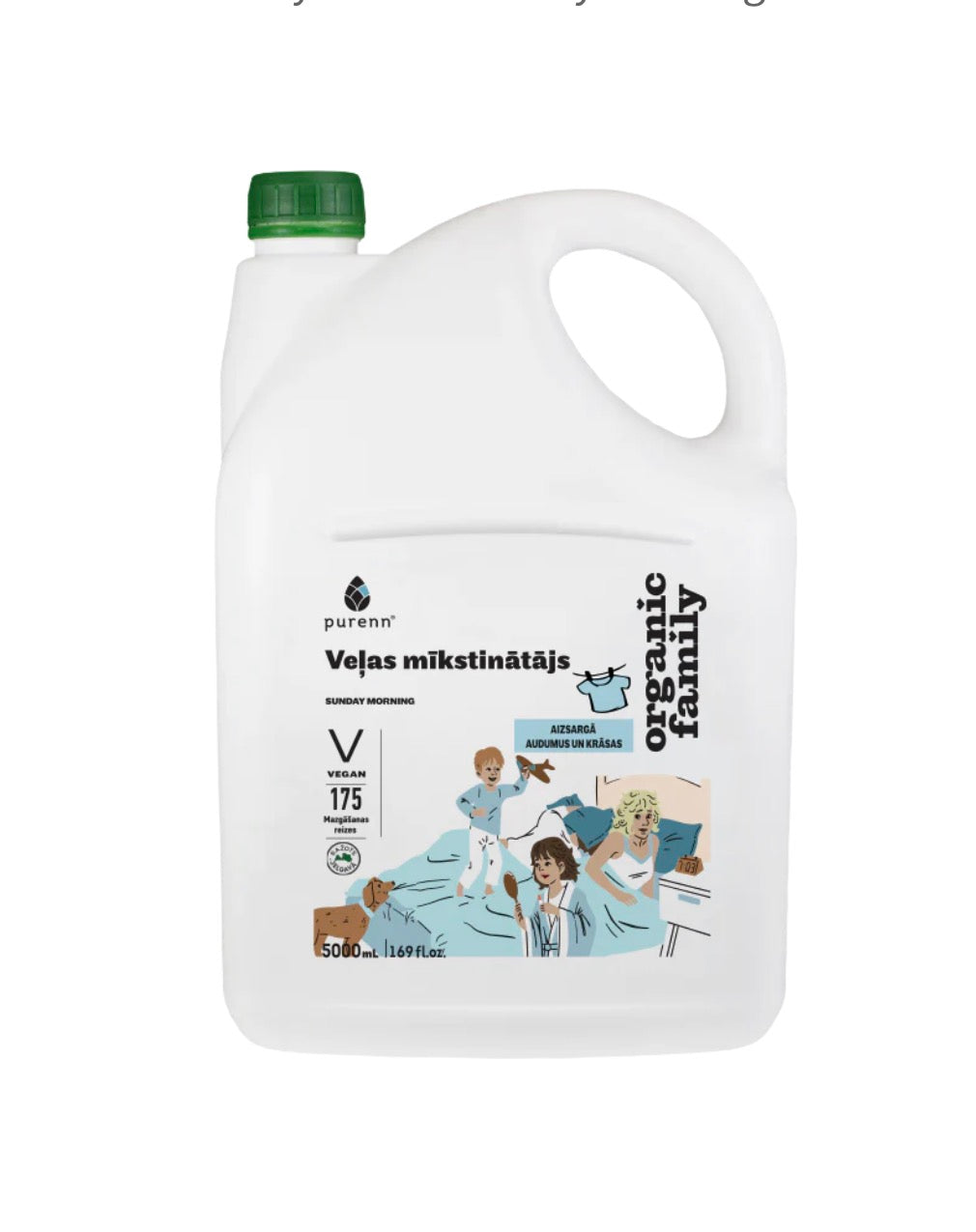 Purenn Veļas Mīkstinātājs Sunday Morning 5L | Eko Tīrīšana