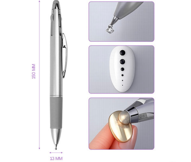 TUFI profi Multifunctional nail dotting pen 5 in 1