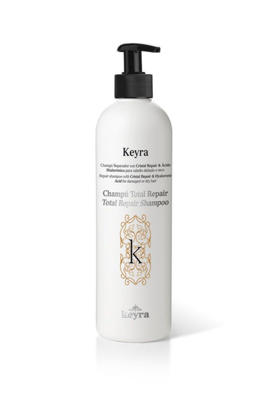 Keyra Total Repair atjaunojoš šampūns bojātiem balinātiem matiem 500ml.