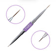 TUFI profi double-ended manicure brush liner 7mm/15mm