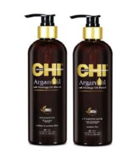 CHI Argan oil komplekts Shampoo + Conditioner 340ml.