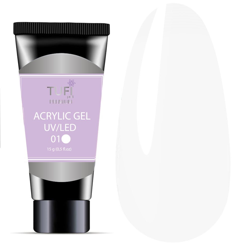 Acrylic Gel UV/LED 01 15gr - ilnail.com