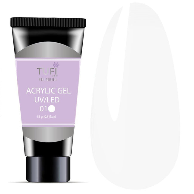 Acrylic Gel UV/LED 01 15gr - ilnail.com