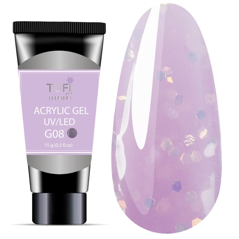 Acrylic gel UV/Led G08 15 gr - ilnail.com