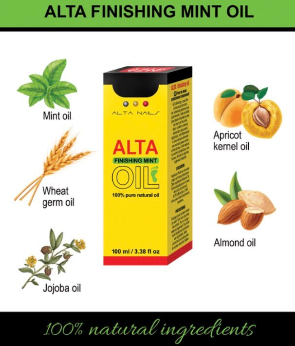 ALTA NAILS finishing oil (100% tīra dabīga eļļa) - ilnail.com