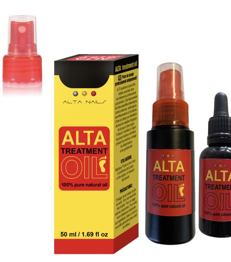 ALTA treatment oil (100% pure natural oil) ar pipeti - ilnail.com