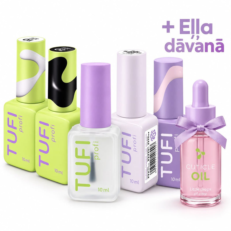 Bāzes komplekts 5+dāvanā eļļa - ilnail.com