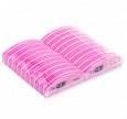Candy pink nail bafiks 180/240 halfmoon - ilnail.com