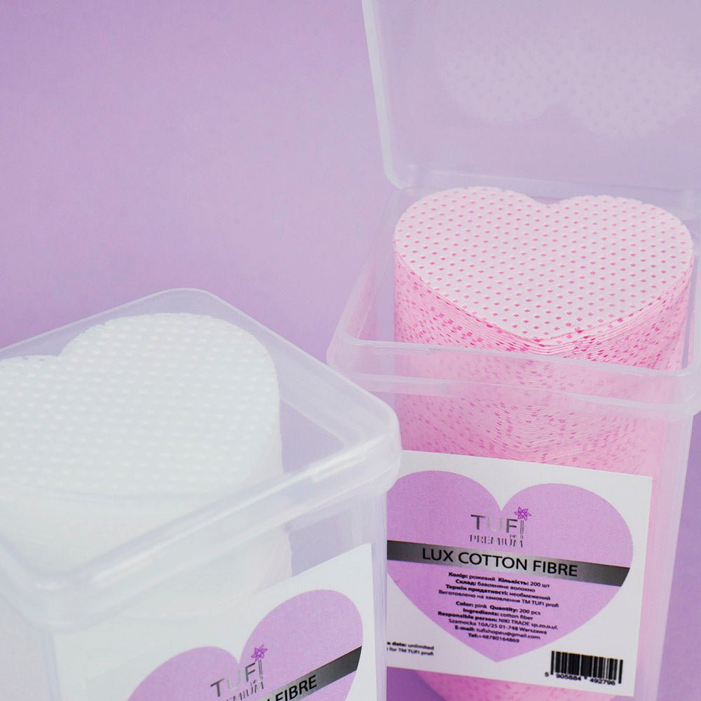 Cotton fibre baltas 200gb - ilnail.com