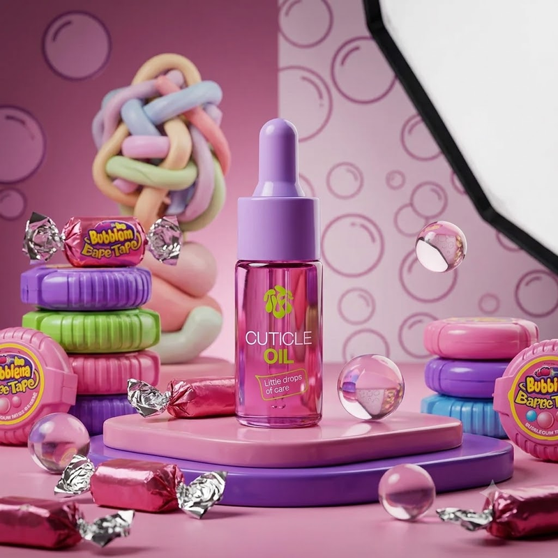 CUTICLE OIL BUBBLE GUM 15ml - ilnail.com