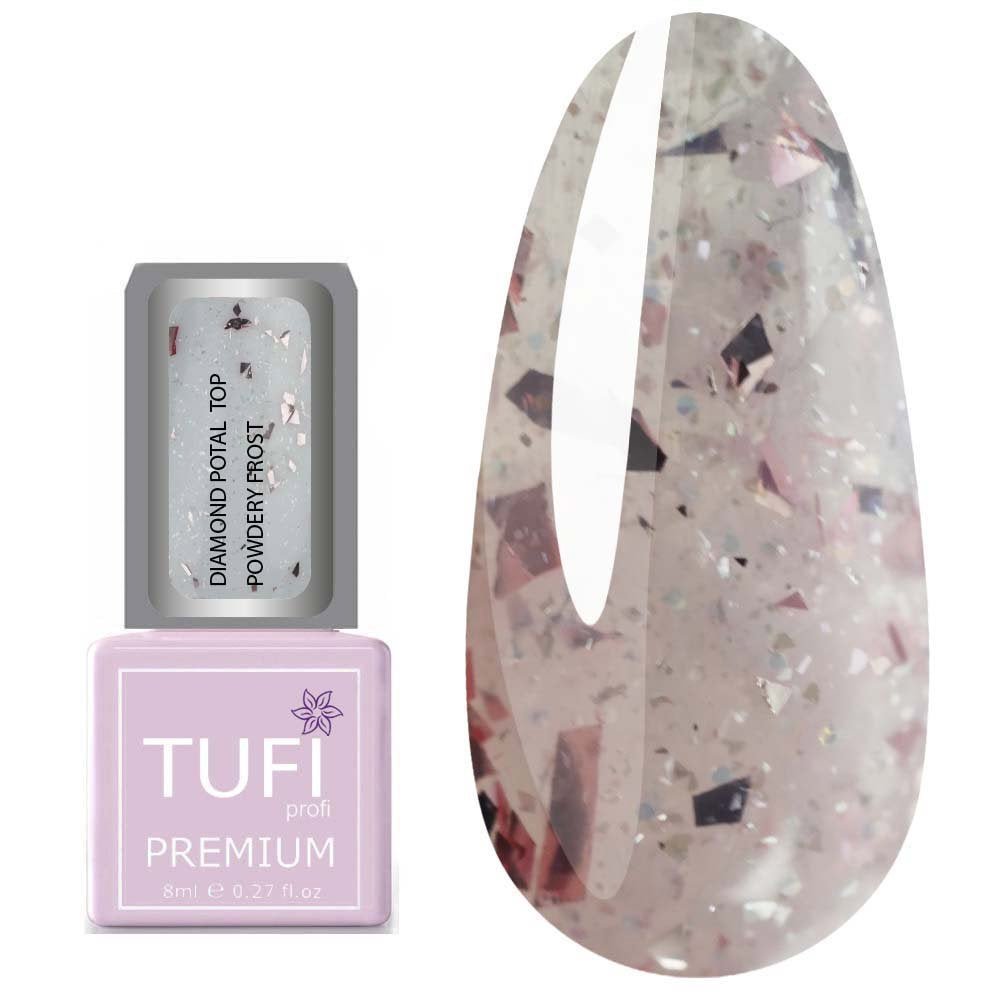 Diamond Potal Top Powdery frost 8ml - ilnail.com