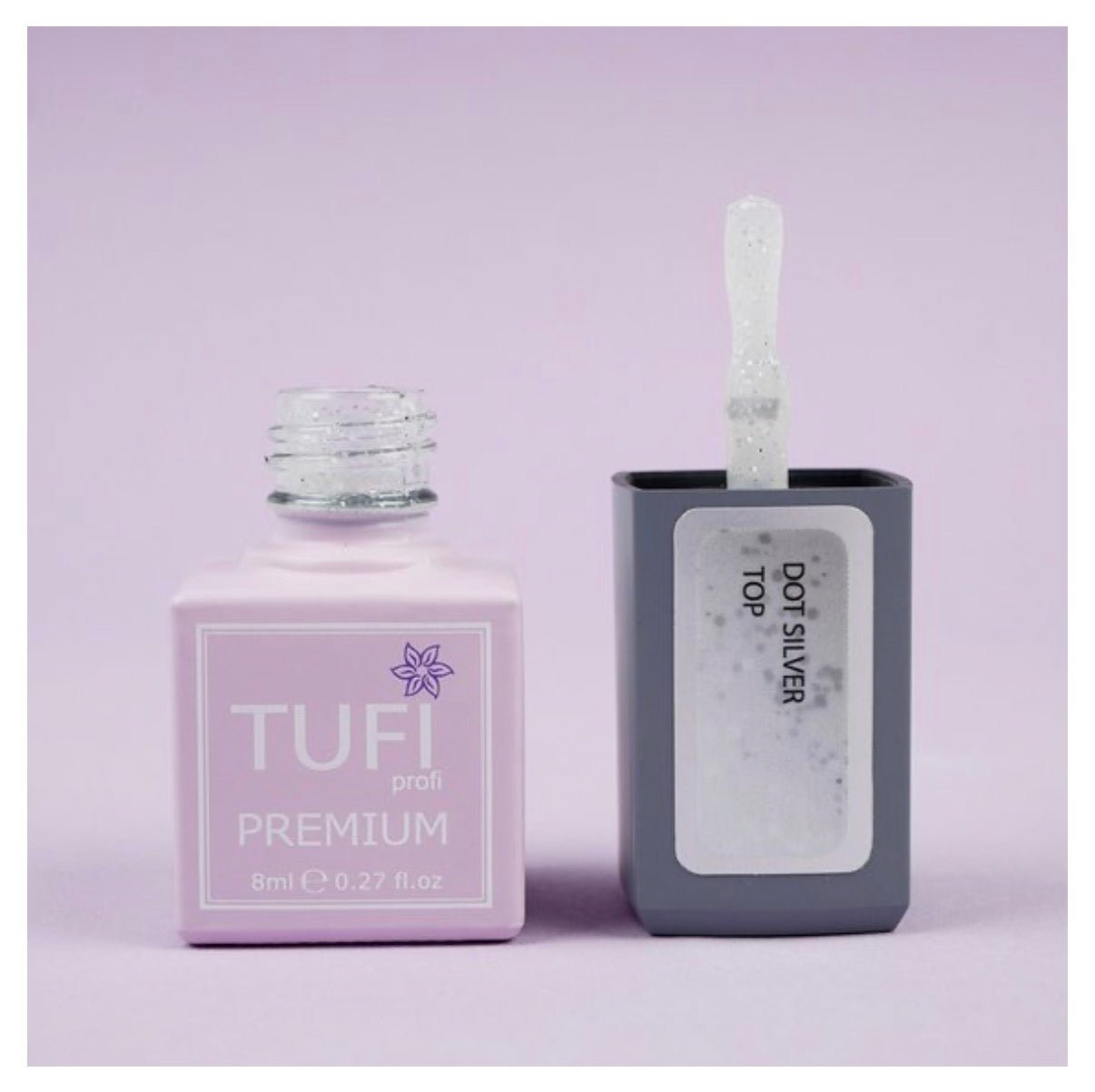 Dot Silver Top 8ml - ilnail.com