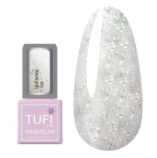 Dot Silver Top 8ml - ilnail.com
