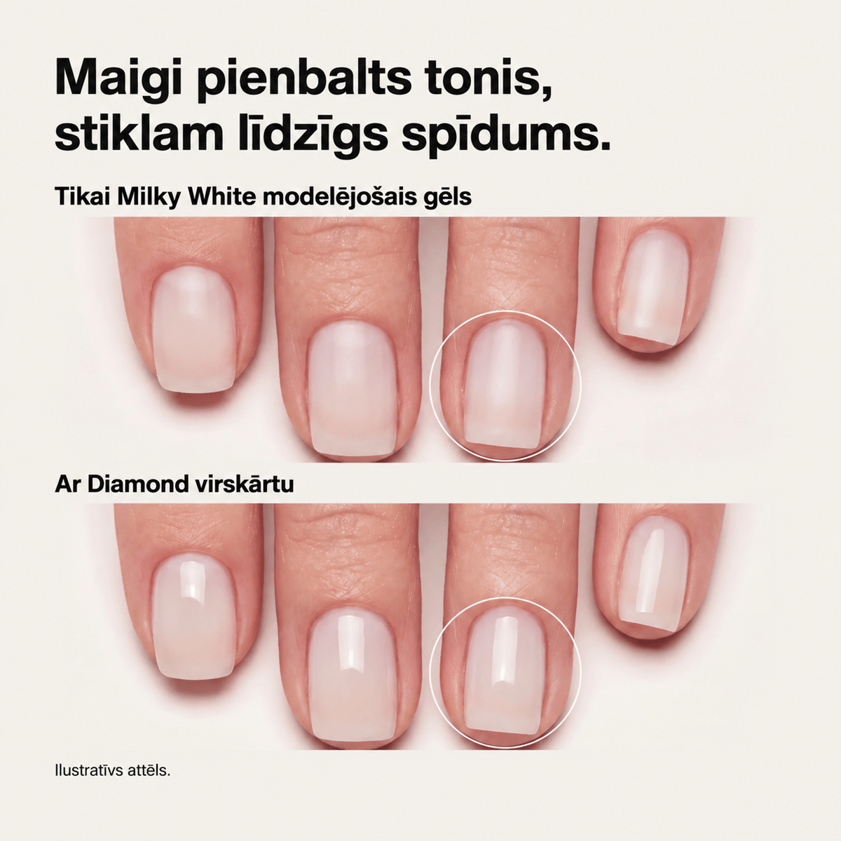ELEGELLI BUILDER GEL B003 MILky WHITE 30ml - ilnail.com