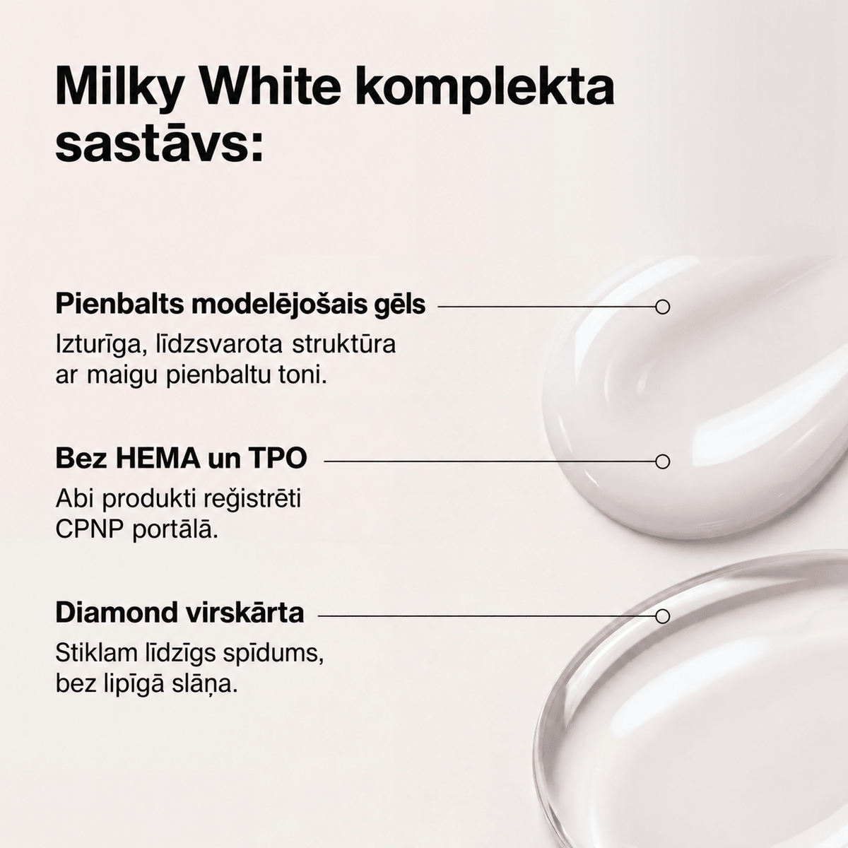ELEGELLI BUILDER GEL B003 MILky WHITE 30ml - ilnail.com