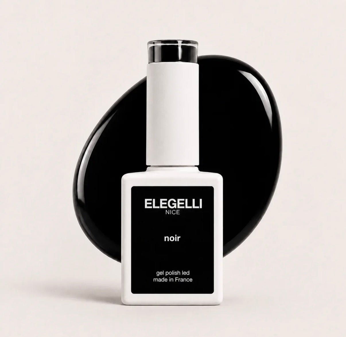 ELEGELLI Gel polish 001 Black 10ml - ilnail.com