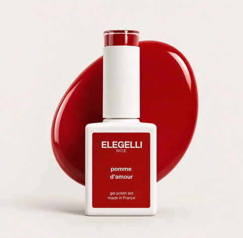ELEGELLI gel polish 187 Candy Apple “pomme d’amour” 10ml - ilnail.com