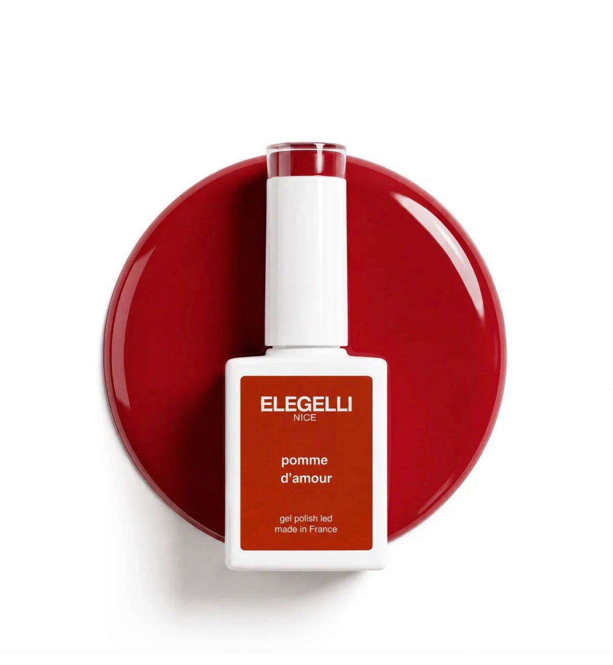 ELEGELLI gel polish 187 Candy Apple “pomme d’amour” 10ml - ilnail.com