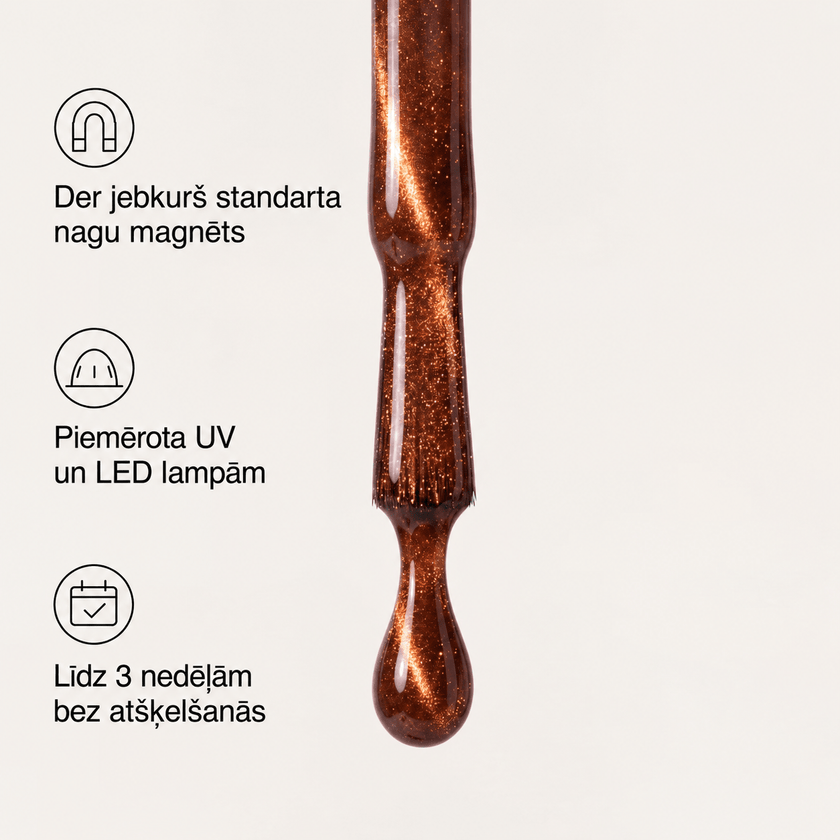 ELEGELLI Kaķacs bronze flame 002 10ml - ilnail.com