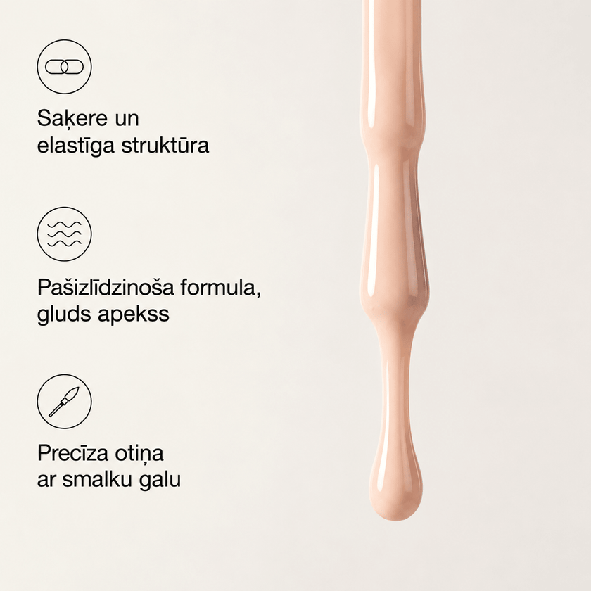 Elegelli rubber base RB04 Pêche 10ml - ilnail.com