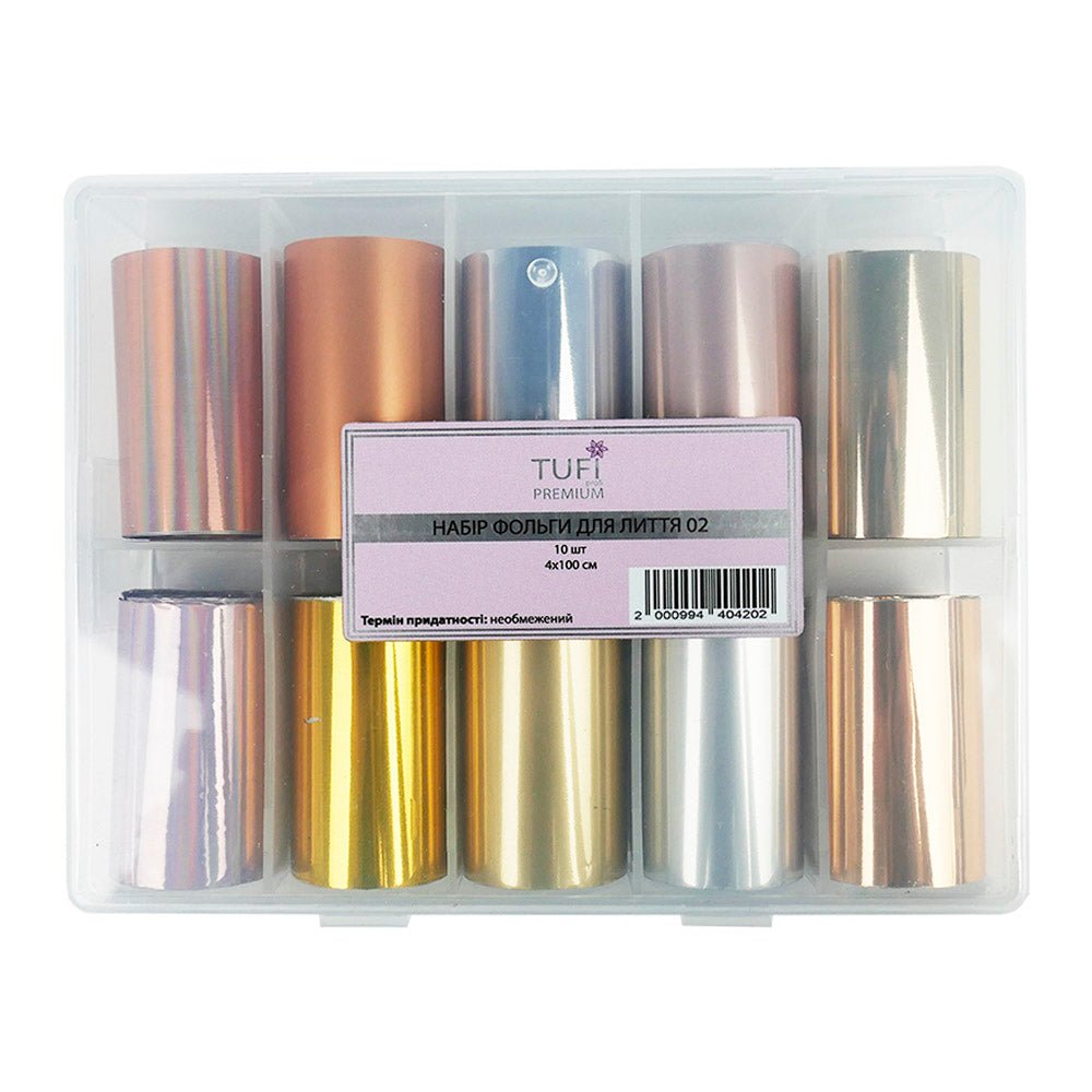 Folijs 10 gb 2,5x100cm - ilnail.com