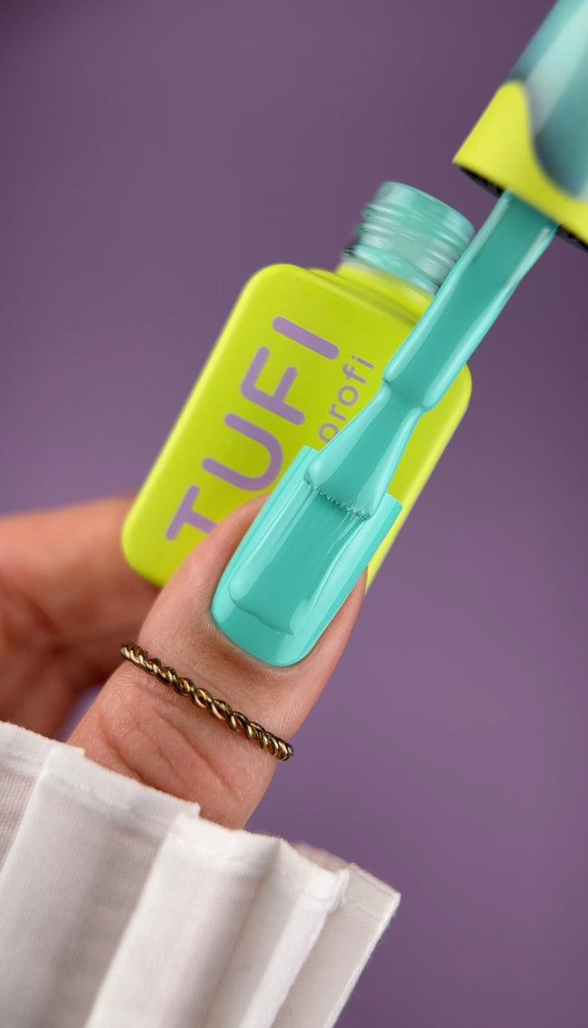 Gel pilish TUFI profi SUMMERLINE 34 Lagoon Mint blue 10ml - ilnail.com