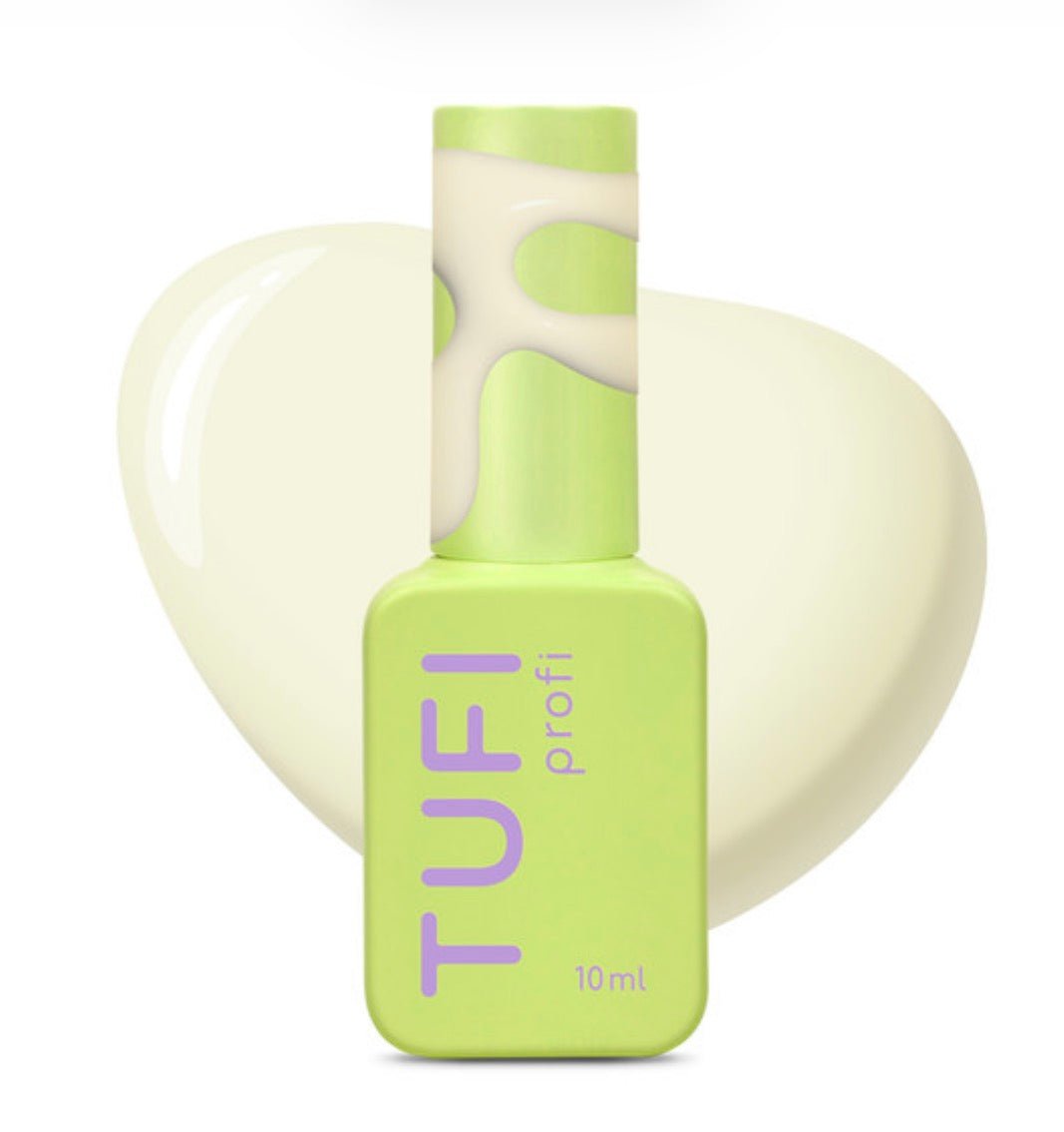 Gel polish TUFI profi COFFEELINE 39 Foam Light cream 10ml - ilnail.com
