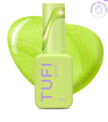 Gel polish TUFI profi NEON CAT EYE 52 Toxic neon lime 10ml - ilnail.com