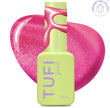 Gel polish TUFI profi NEON CAT EYE 55 Shock neon pink 10ml - ilnail.com