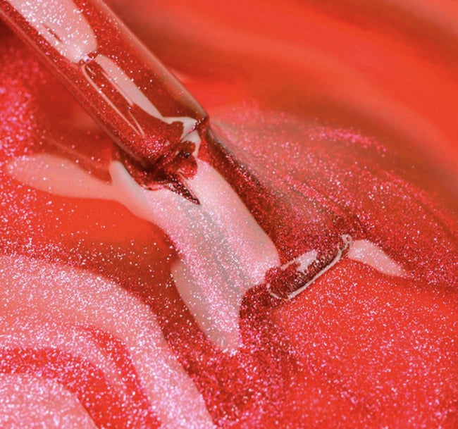 Gel polish TUFI profi NEON CAT EYE 56 Volt neon red 10ml - ilnail.com