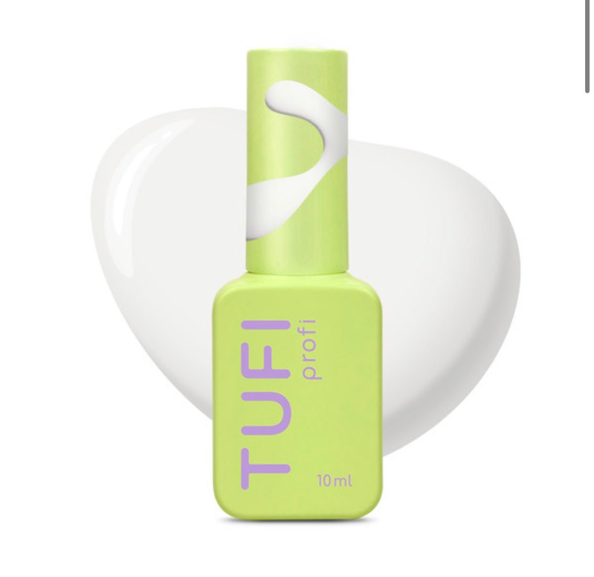 Gel polish TUFI profi PANTONE 13 Cloud Dancer milky gray 10ml - ilnail.com