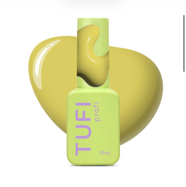 Gel polish TUFI profi PANTONE 18 Acacia yellow-green 10ml - ilnail.com