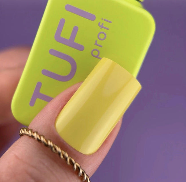 Gel polish TUFI profi PANTONE 18 Acacia yellow-green 10ml - ilnail.com
