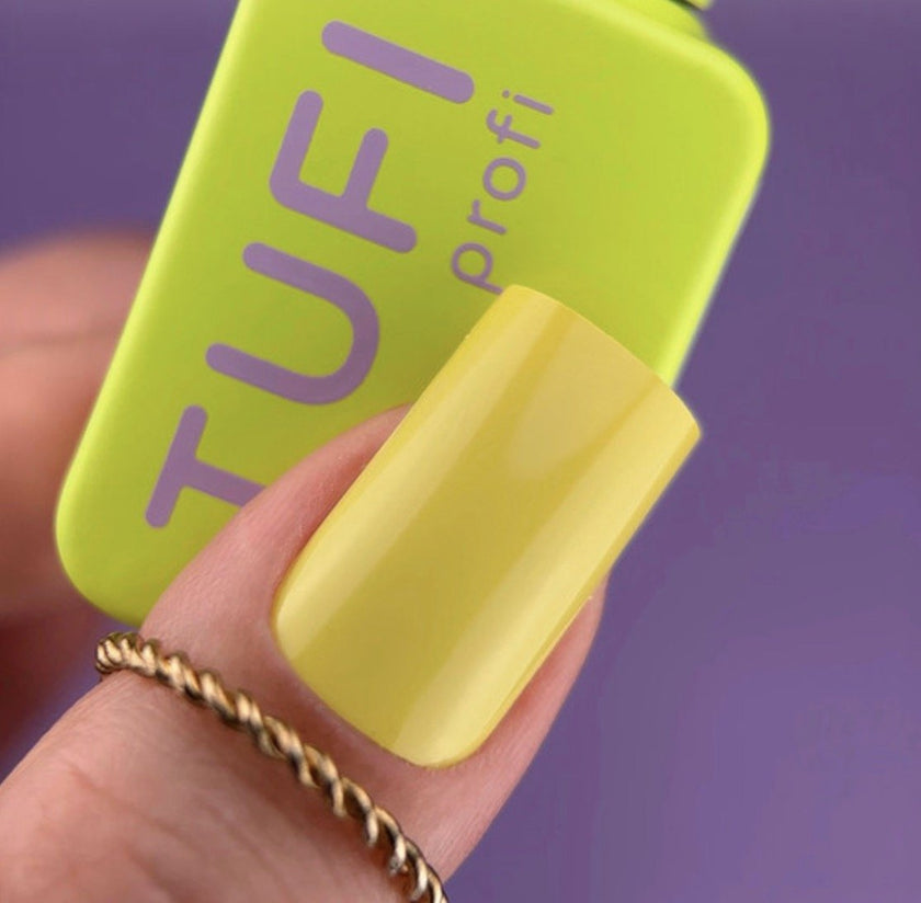 Gel polish TUFI profi PANTONE 18 Acacia yellow-green 10ml - ilnail.com