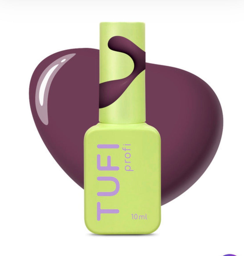 Gel polish TUFI profi PANTONE 21 Amaranth dusty purple 10ml - ilnail.com