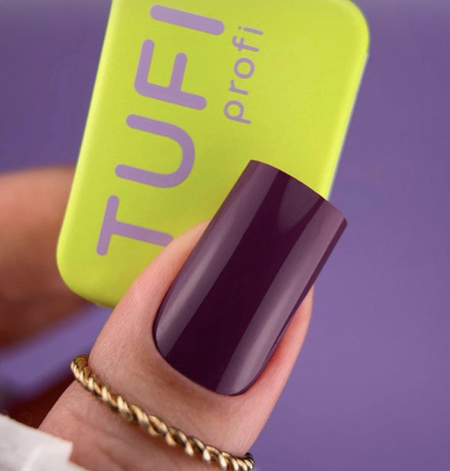 Gel polish TUFI profi PANTONE 21 Amaranth dusty purple 10ml - ilnail.com