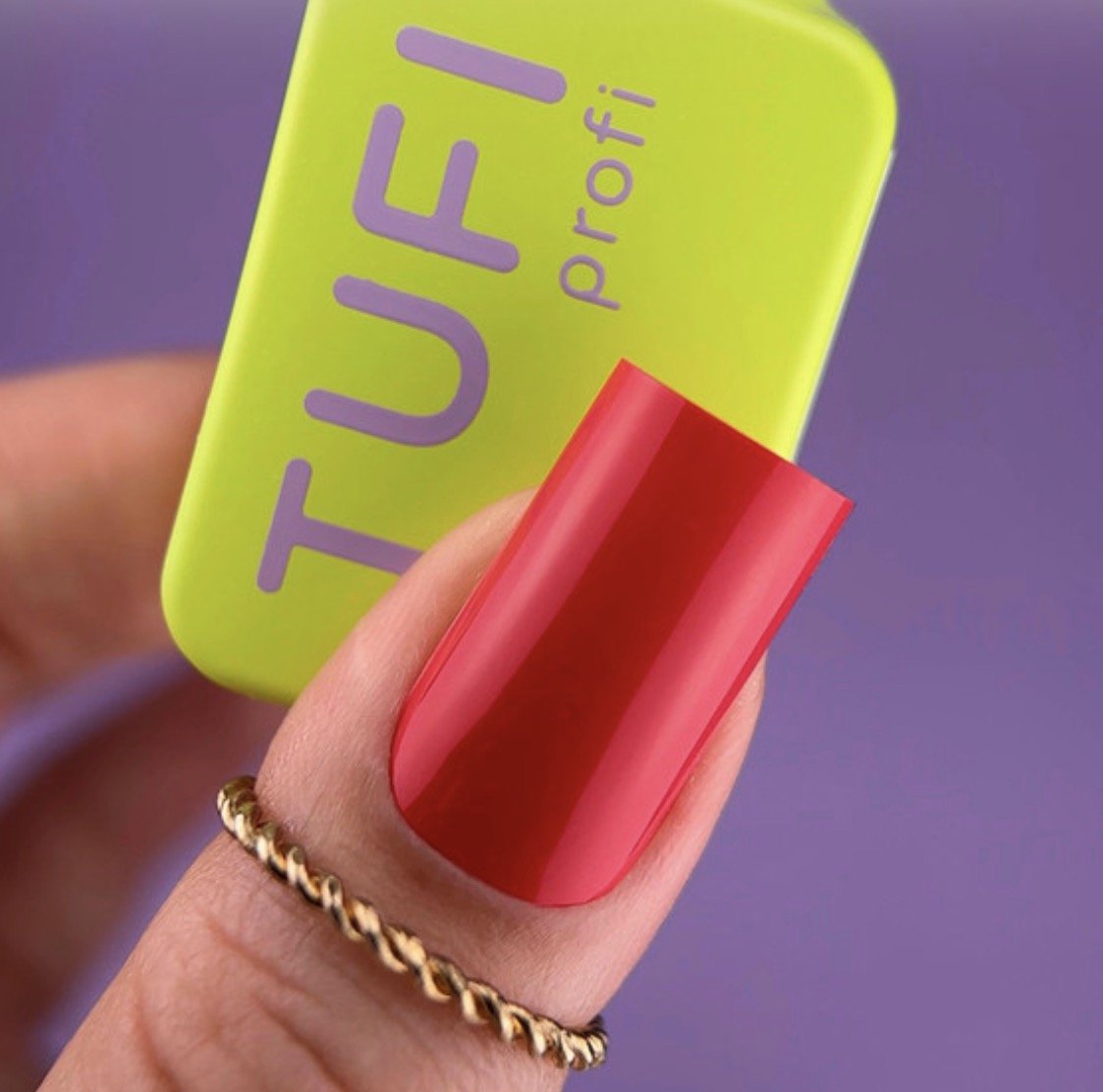 Gel polish TUFI profi PANTONE 22 Teaberry berry pink 10ml - ilnail.com