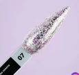 Gel polish TUFI profi PREMIUN sparkle 07 rose gold 5ml - ilnail.com