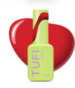 Gel polish TUFI profi REDLINE 04 Pulse classic red 10ml - ilnail.com