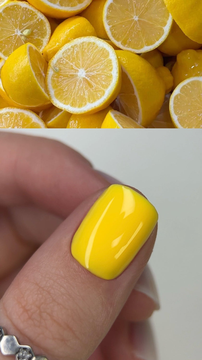 Gel polish TUFI profi SUMMERLINE 31 LEMON Bright yellow 10ml - ilnail.com