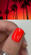 Gel polish TUFI profi SUMMERLINE 38 Sunset Bright red-orange 10ml - ilnail.com