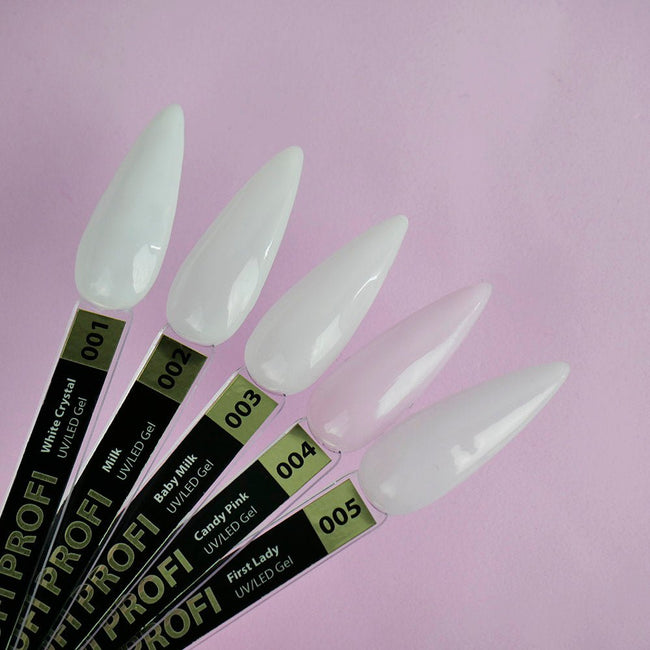 Led/UV Gel 1 WhiteCrystal 30g - ilnail.com